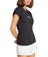 ADIDAS LINEAR T-shirt &agrave; manches courtes, pur coton noir - T-shirt - 3