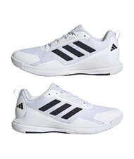ADIDAS NOVAFLIGHT 2 chaussures de sport d'int&eacute;rieur blanc - Chaussures Homme - 6