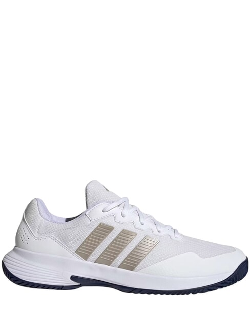GAMECOURT 2 Chaussures de course blanc - Chaussures Homme