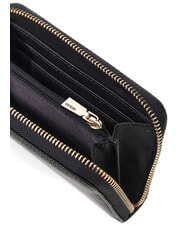 GUESS PATSIE Portefeuille zipp&eacute; moyen NOIR - Portefeuilles Femme - 2