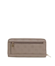GUESS ANISE Portefeuille moyen logo taupe fonc&eacute; - Portefeuilles Femme - 3