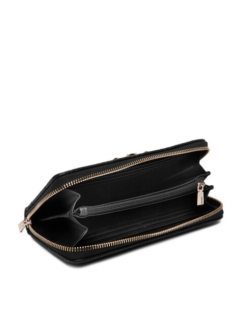 ANISE Portefeuille moyen logo noir - Portefeuilles Femme
