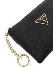 GUESS LAUREL 2 Porte-monnaie NOIR - Portefeuilles Femme - 3