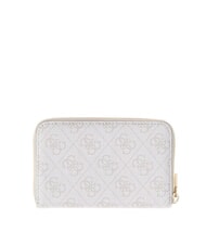 GUESS LAUREL 2 Portefeuille zipp&eacute; moyen avec logo 4G logo en os - Portefeuilles Femme - 2
