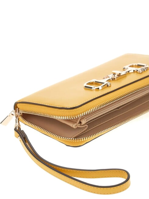 JANIE Portefeuille Zip Around ambre - Portefeuilles Femme