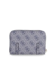 GUESS LEONA Portefeuille moyen logo en ardoise - Portefeuilles Femme - 3