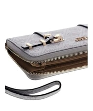 GUESS LEONA Portefeuille Zip Around logo en os - Portefeuilles Femme - 2