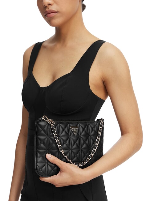 FLAT sac bandouli&egrave;re NOIR - Sacs pour Femme