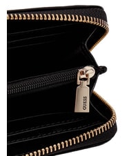 GUESS BIANCA Portefeuille moyen NOIR - Portefeuilles Femme - 2