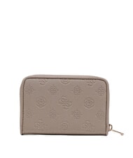 GUESS ANISE Portefeuille moyen logo taupe fonc&eacute; - Portefeuilles Femme - 3