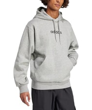 ADIDAS LINEAR Sweatshirt &agrave; capuche gris - Pulls molletonn&eacute;s - 5