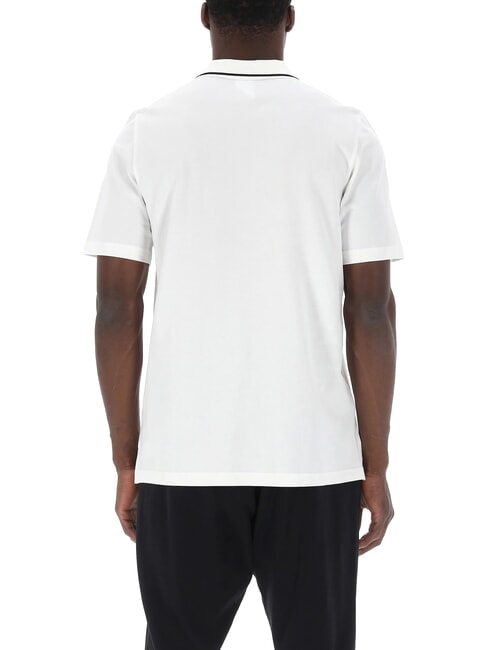 SMALL LOGO Polo &agrave; manches courtes, pur coton blanc - chemise polo