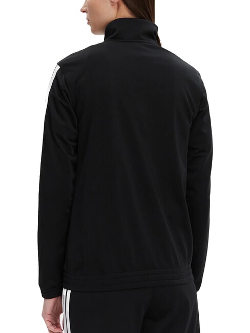3 STRIPES Sweat-shirt &agrave; col montant noir - Sweat-shirts pour femmes