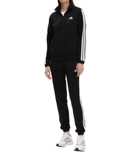 ADIDAS 3 STRIPES Sweat-shirt &agrave; col montant noir - Sweat-shirts pour femmes - 3