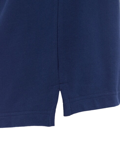 SMALL LOGO Polo &agrave; manches courtes, pur coton bleu - chemise polo