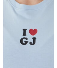 GUESS JEANS I LOVE T-shirt en coton bleu brumeux - T-shirt - 3