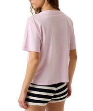 GUESS JEANS BOXY PRINT STAR T-shirt en coton lilas d'&eacute;t&eacute; - T-shirt - 2