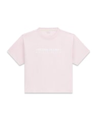 GUESS JEANS BOXY PRINT STAR T-shirt en coton lilas d'&eacute;t&eacute; - T-shirt - 3