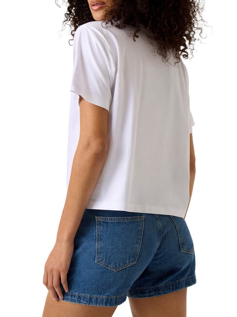 BOXY PRINT STAR T-shirt en coton blanc pur - T-shirt