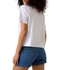 GUESS JEANS BOXY PRINT STAR T-shirt en coton blanc pur - T-shirt - 2