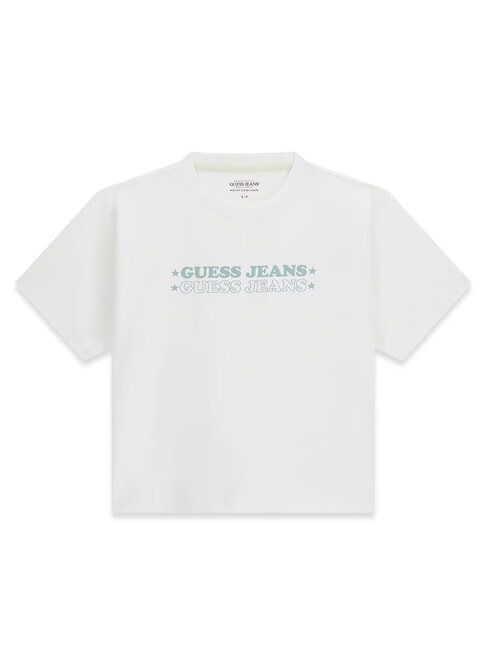 BOXY PRINT STAR T-shirt en coton blanc pur - T-shirt