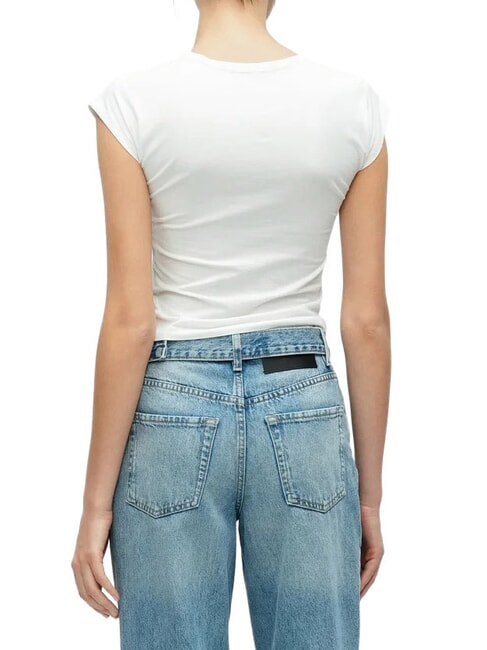 RAGLAN T-shirt en coton blanc pur - T-shirt