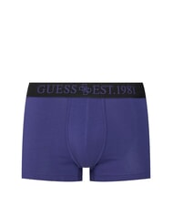 GUESS JOE Trois paires de boxeurs terrain camouflage bleu - Slip homme - 3