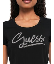 GUESS LEO TRIANGLE T-shirt &agrave; manches courtes jetbla - T-shirt - 3