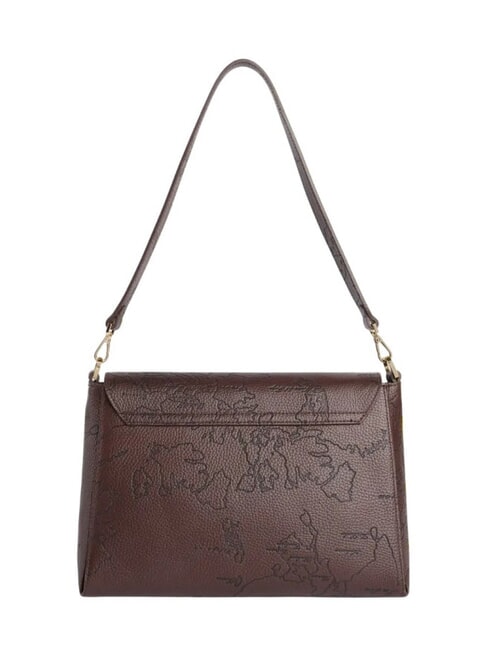 GOLDEN COIN MESSENGER Sac bandouli&egrave;re, avec bandouli&egrave;re Chocolat - Sacs pour Femme