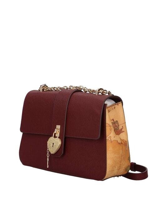 WESTERN LOVE BAG sac bandouli&egrave;re Bourgogne - Sacs pour Femme