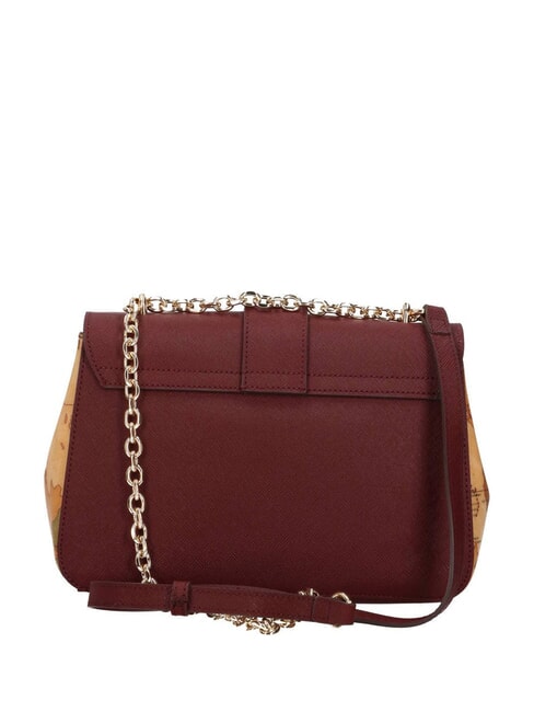 WESTERN LOVE BAG sac bandouli&egrave;re Bourgogne - Sacs pour Femme