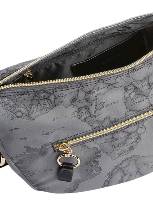 SOFT RANCH L sac bandouli&egrave;re gris fonc&eacute; - Sacs pour Femme