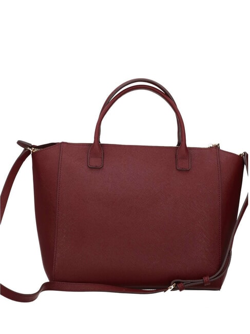 WEST CITY Sac &agrave; main avec bandouli&egrave;re Bourgogne - Sacs pour Femme