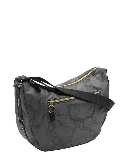 SOFT RANCH L sac bandouli&egrave;re gris fonc&eacute; - Sacs pour Femme