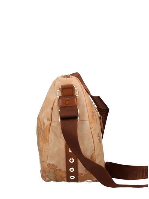 SOFT RANCH Sac bandouli&egrave;re, imprim&eacute; g&eacute;om&eacute;trique ch&acirc;taigne - Sacs pour Femme