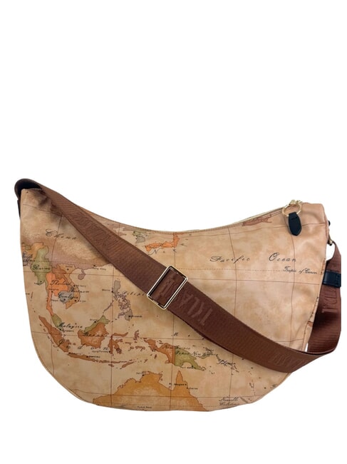 SOFT RANCH Sac bandouli&egrave;re, imprim&eacute; g&eacute;om&eacute;trique Noir - Sacs pour Femme