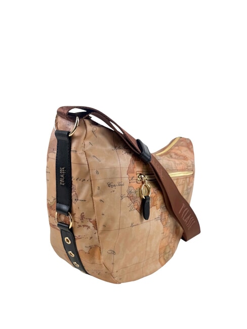 SOFT RANCH Sac bandouli&egrave;re, imprim&eacute; g&eacute;om&eacute;trique Noir - Sacs pour Femme