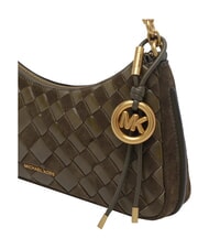MICHAEL KORS NOLITA Sac bandouli&egrave;re en cuir loden - Sacs pour Femme - 4