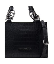 LOVE MOSCHINO JEWEL CROCO Sac &agrave; main avec bandouli&egrave;re Noir - Sacs pour Femme - 4