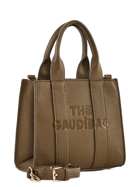 LILITH Mini sac de courses avec bandouli&egrave;re MILITAIRE - Sacs pour Femme