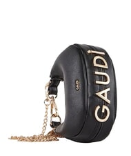 GAUD&Igrave; LINDA Mini sac bandouli&egrave;re avec bandouli&egrave;re NOIR - Sacs pour Femme - 4
