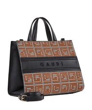 GAUD&Igrave; LUNA Sac &agrave; main avec bandouli&egrave;re NOIR - Sacs pour Femme - 2