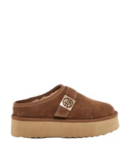 GAUD&Igrave; LELLA Sabots en daim COGNAC - Chaussures Femme - 2
