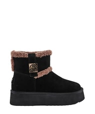 GAUD&Igrave; LELLA bottines en daim NOIR - Chaussures Femme - 2