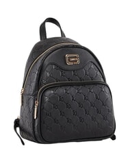 GAUD&Igrave; LEA Sac &agrave; dos avec inscription GJ en relief NOIR - Sacs pour Femme - 2