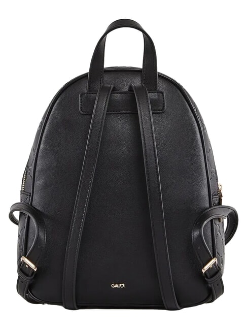 LEA Sac &agrave; dos avec inscription GJ en relief NOIR - Sacs pour Femme