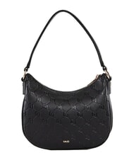 GAUD&Igrave; LEA Mini sac bandouli&egrave;re hobo, avec bandouli&egrave;re NOIR - Sacs pour Femme - 3