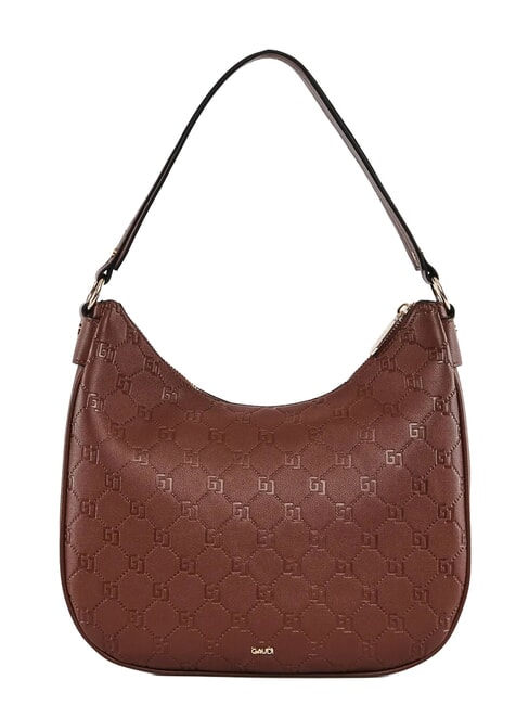 LEA Sac bandouli&egrave;re Hobo, avec bandouli&egrave;re MARRON - Sacs pour Femme