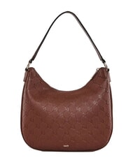 GAUD&Igrave; LEA Sac bandouli&egrave;re Hobo, avec bandouli&egrave;re MARRON - Sacs pour Femme - 3