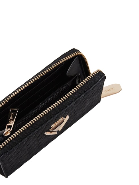 BEA BRAID portefeuille compact &agrave; fermeture &eacute;clair NOIR - Portefeuilles Femme